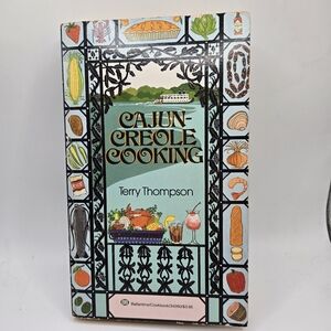 Cajun Creole Cooking Terry Thompson 1987 Vintage Mass Market PB Used GOOD
